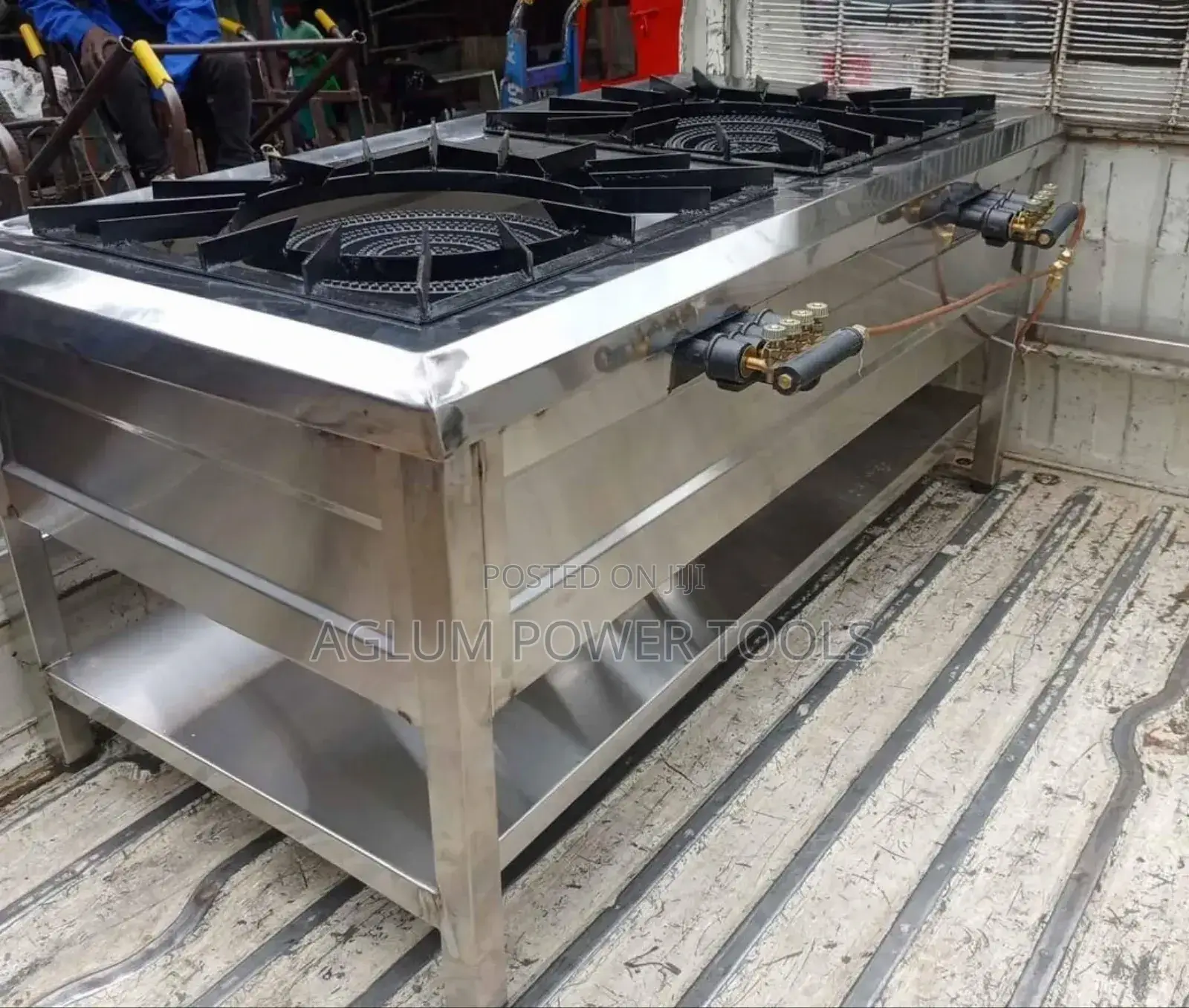 4 Rings High Pressure 2 Gas Burner