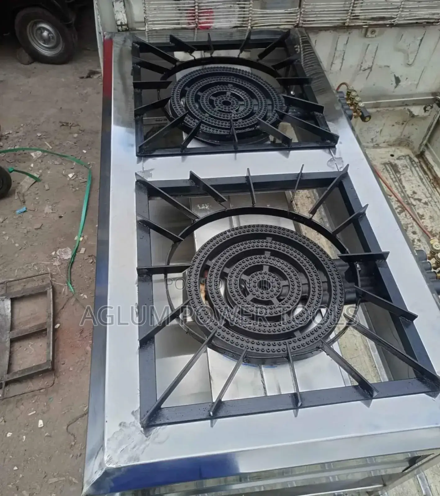 4 Rings High Pressure 2 Gas Burner