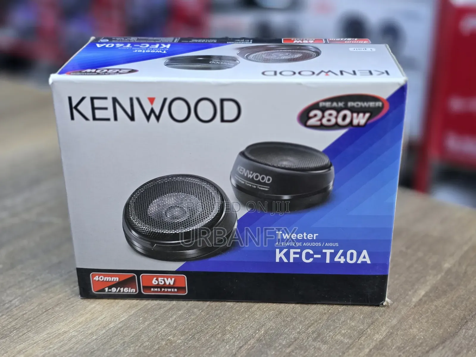 Kenwood KFC-T40a 280watts Powerful Dome Tweeters