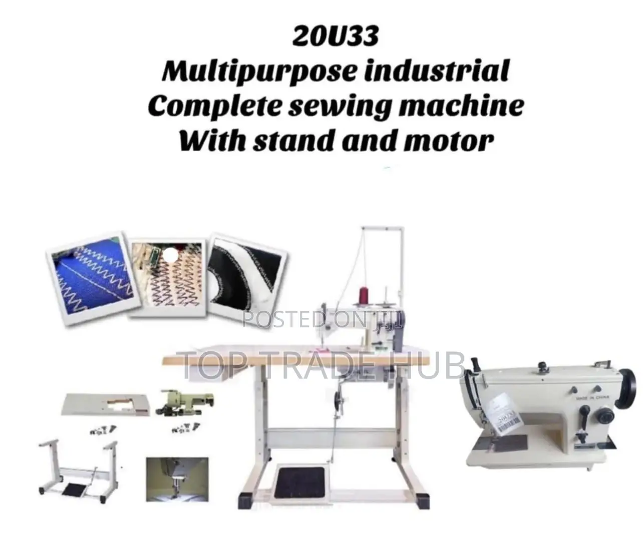 Multipurpose Industrial Complete Sewing Machine Stand Motor