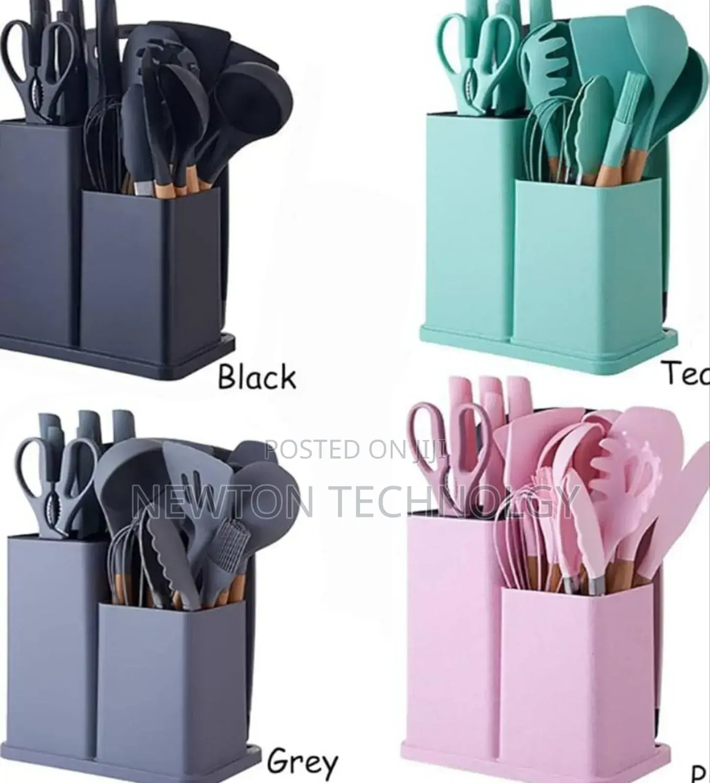 Silicon Spoons 19pcs