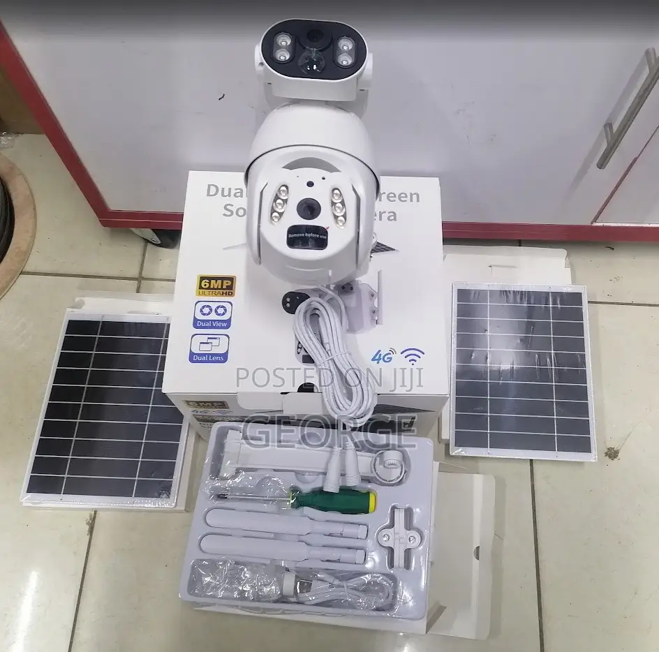 Quality 4g Ubox Dual Lens Intelligent 6 Mp Solar Energy PTZ