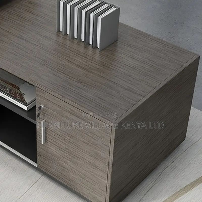 Office Desk: 180cm Managers Table With Exterior Storage