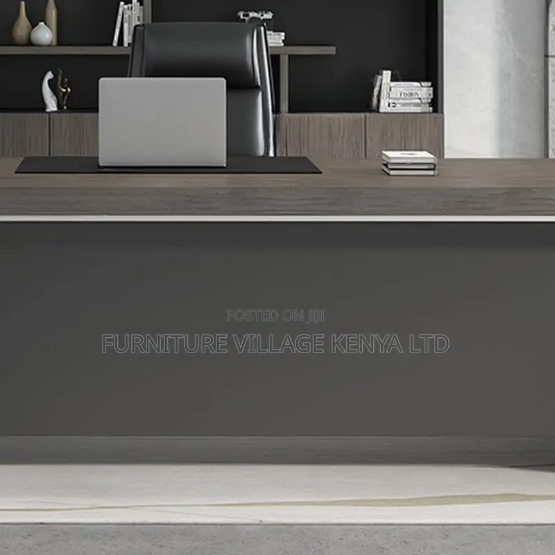 Office Desk: 180cm Managers Table With Exterior Storage