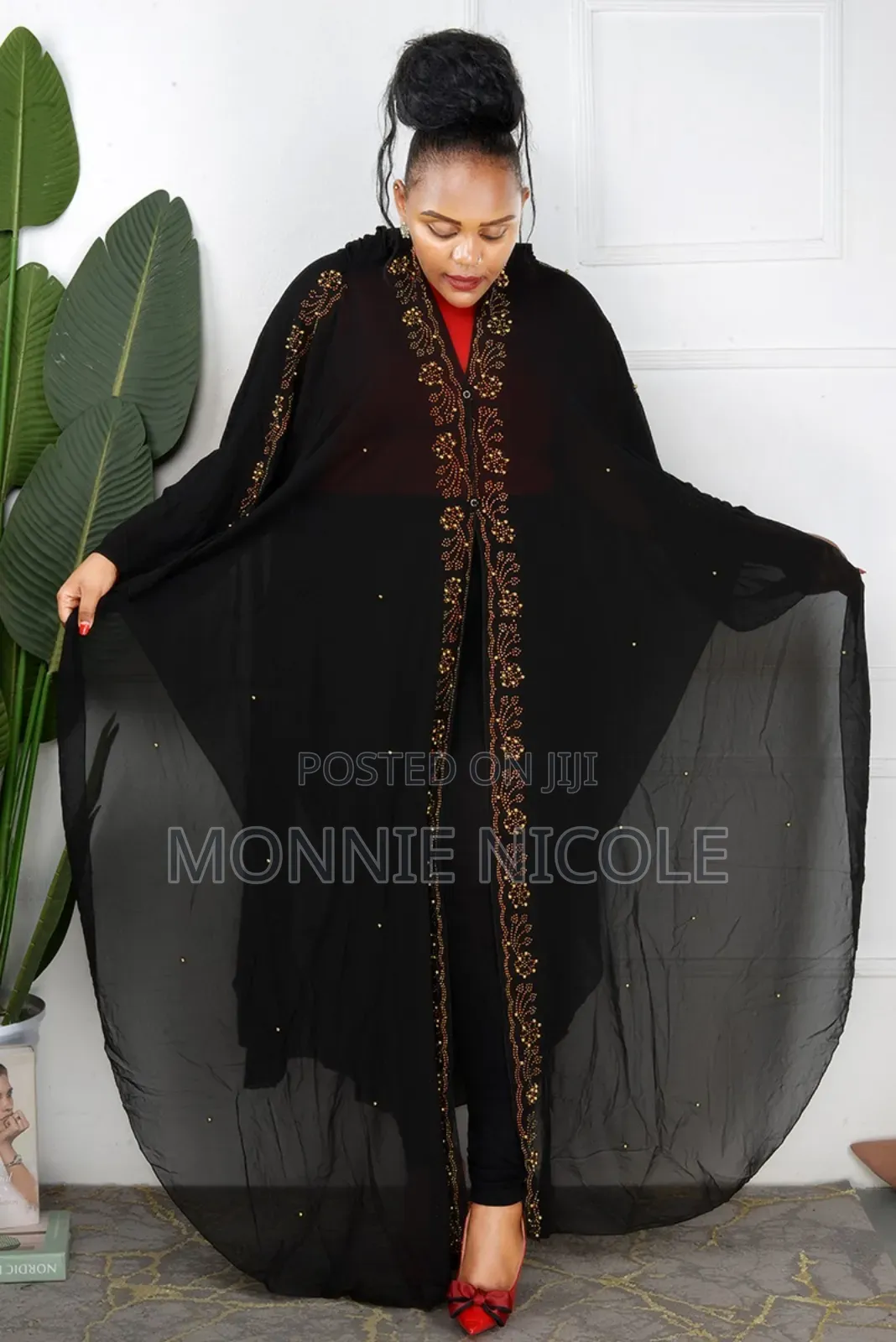 Black Islamic Abaya. High Quality