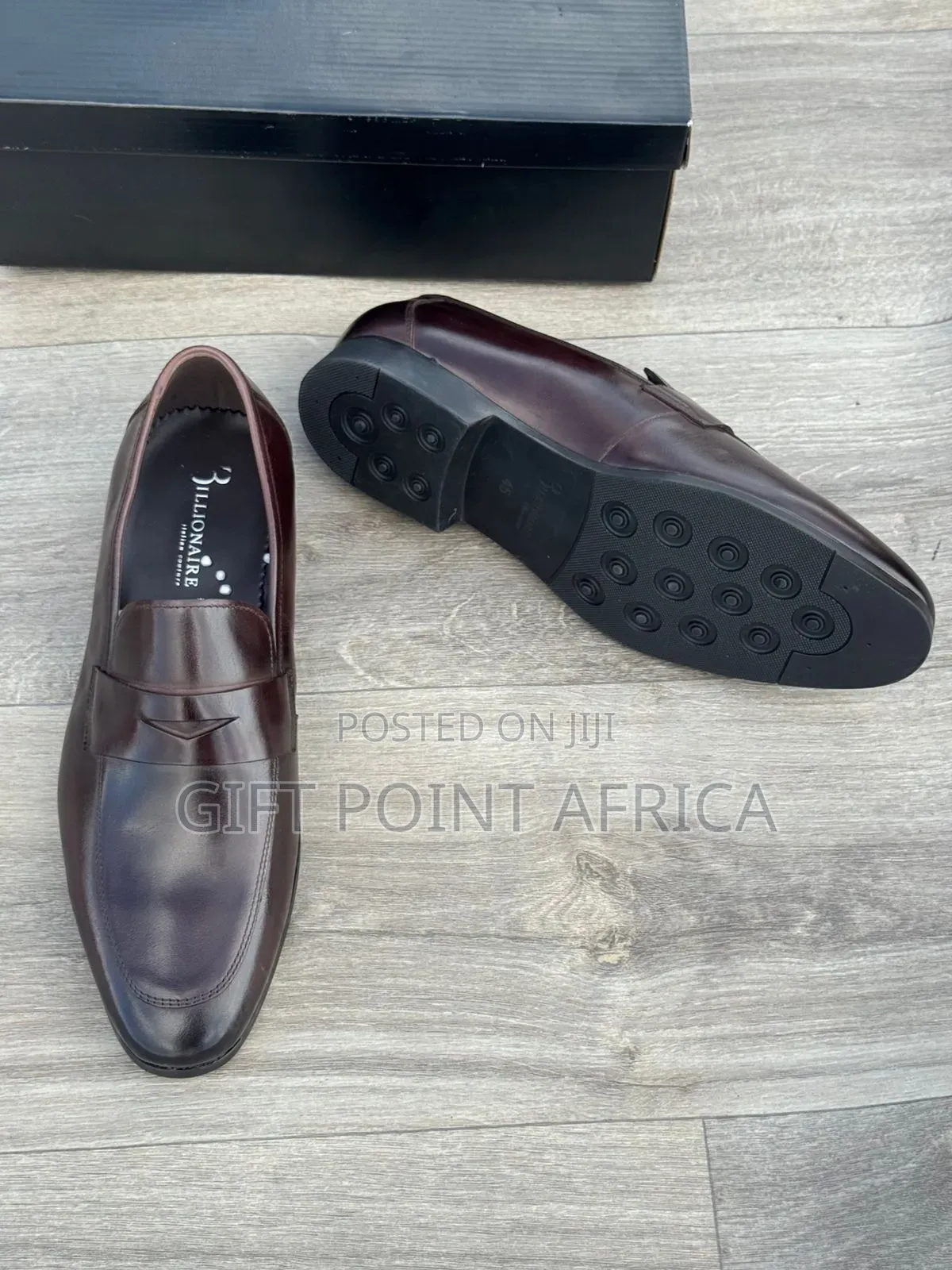Dark Tan Official Leather Billionaire for Men