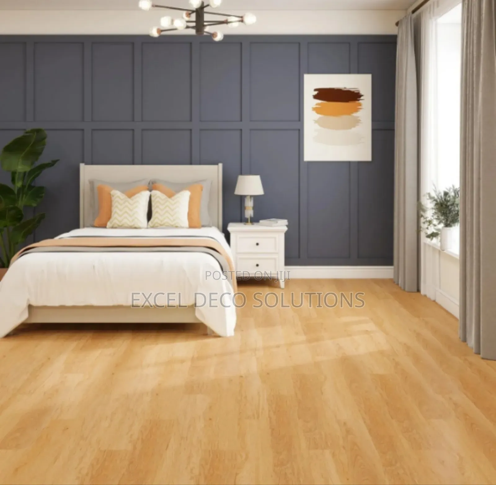Modern SPC Flooring – Easy Room Makeover
