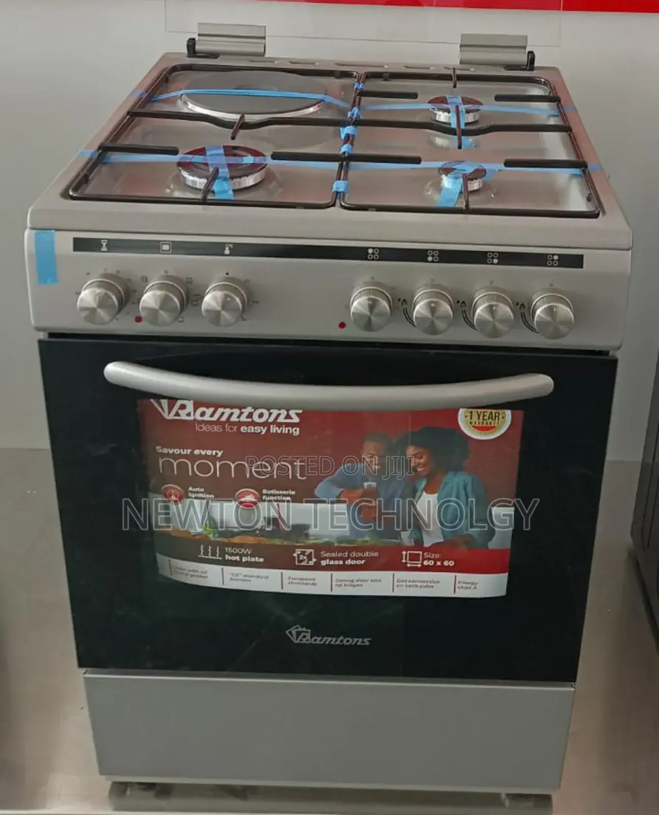 3g+1e 60x60 Silver Cooker - Rc/606