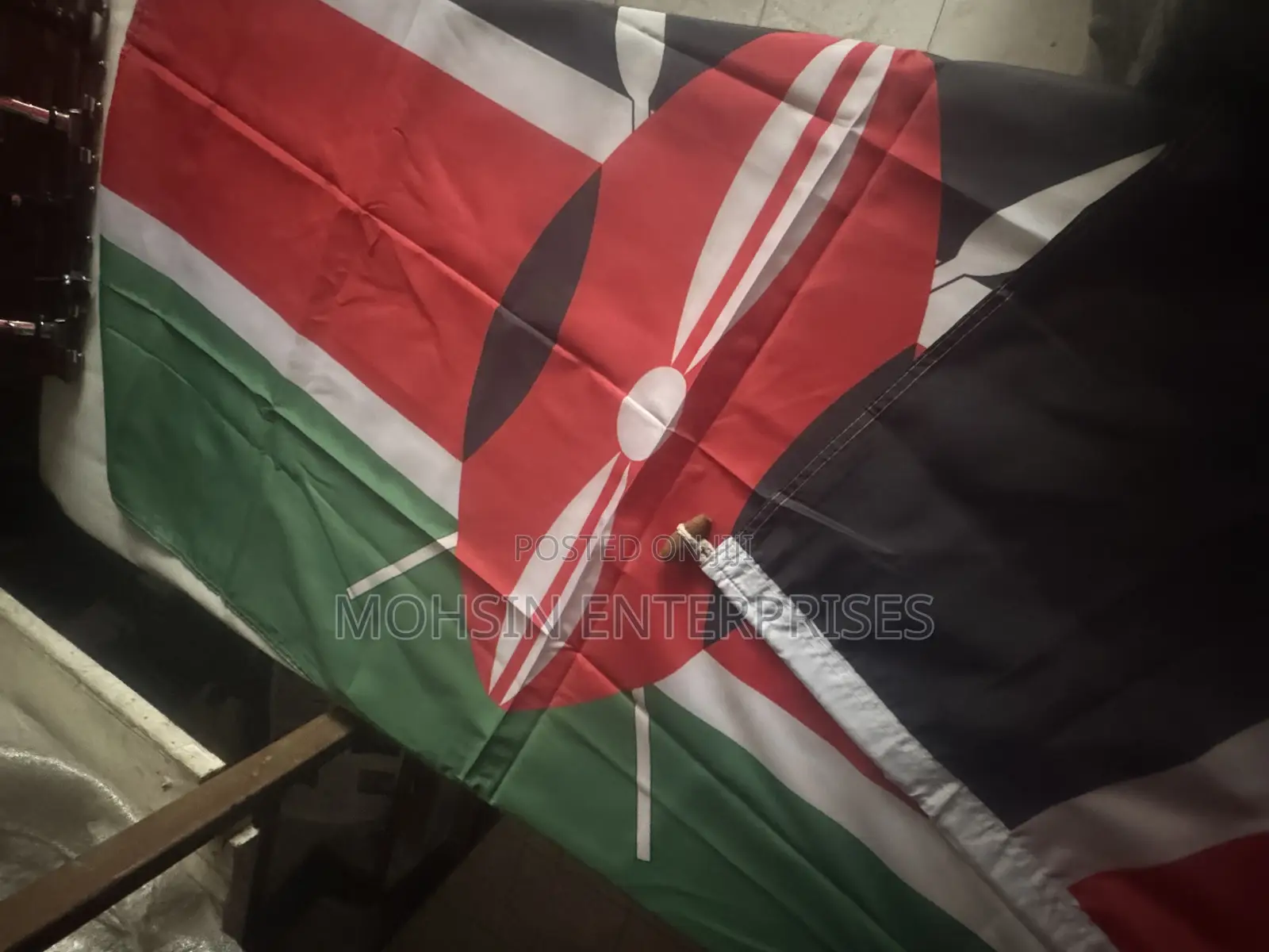 Kenya School Flag, Properly Made for School 38”X58”