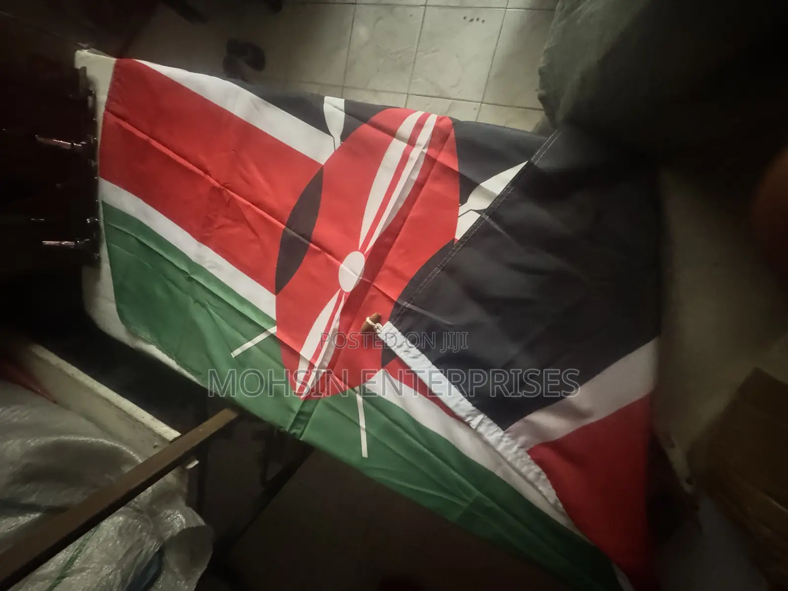 Kenya School Flag, Properly Made for School 38”X58”