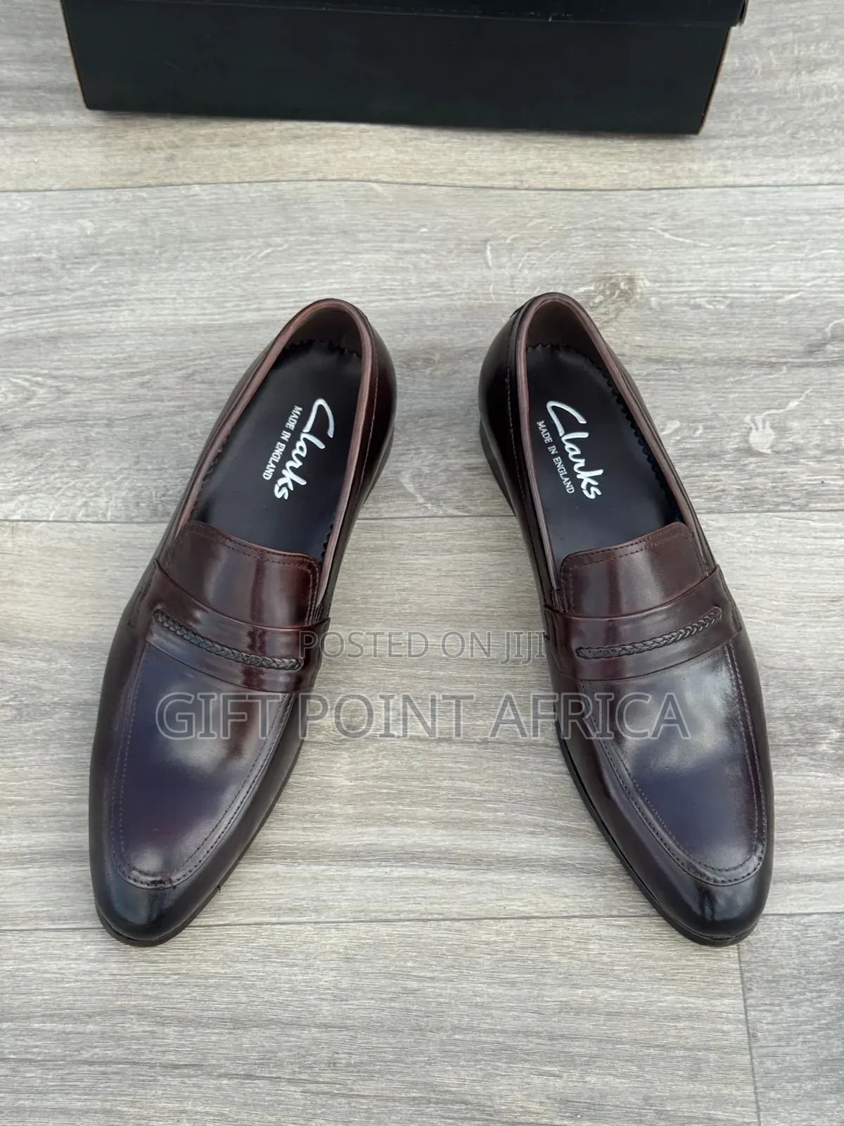 Clarks Coffee Leather Official