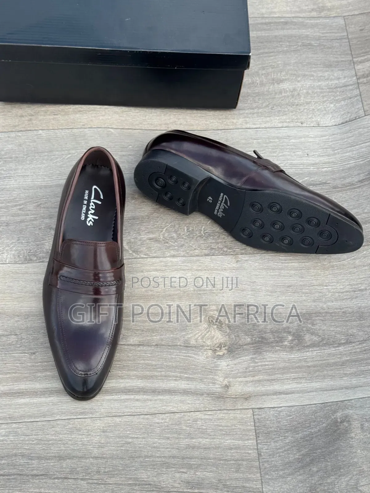 Clarks Coffee Leather Official