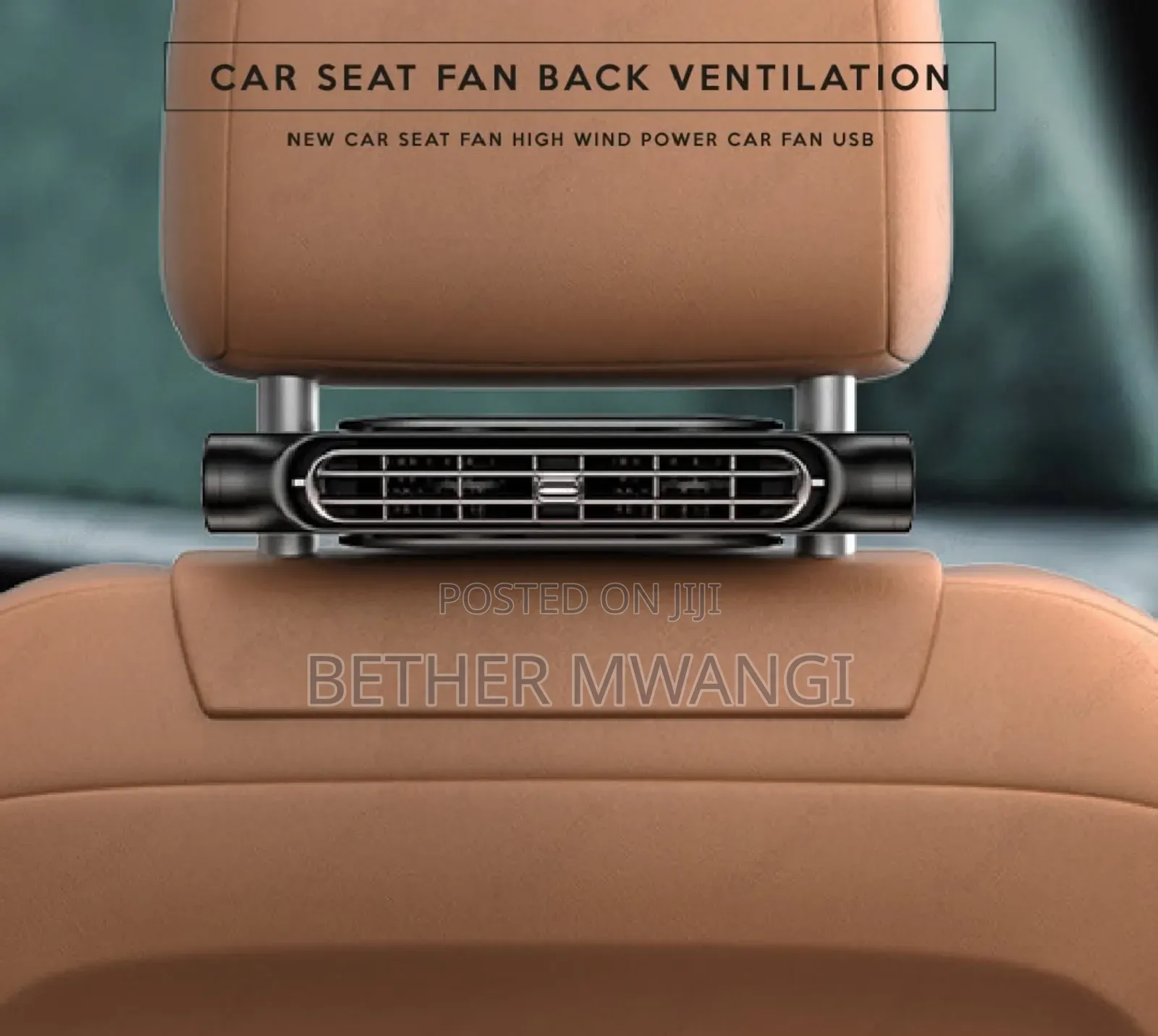 Car Seat Cooling Fan With Usb in Kenya