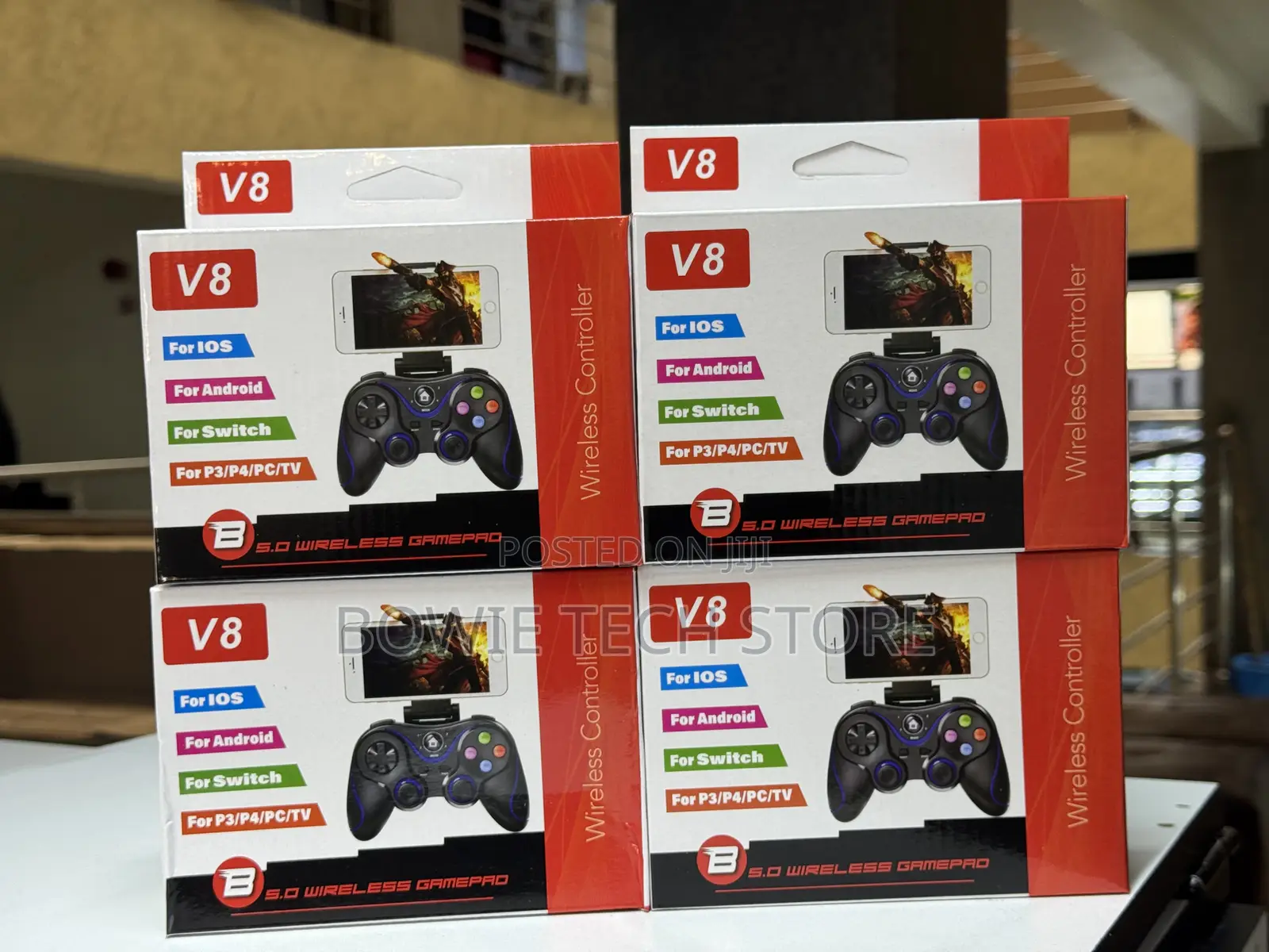 V8 Mobile Phone Wireless Controllers Mobile Pads