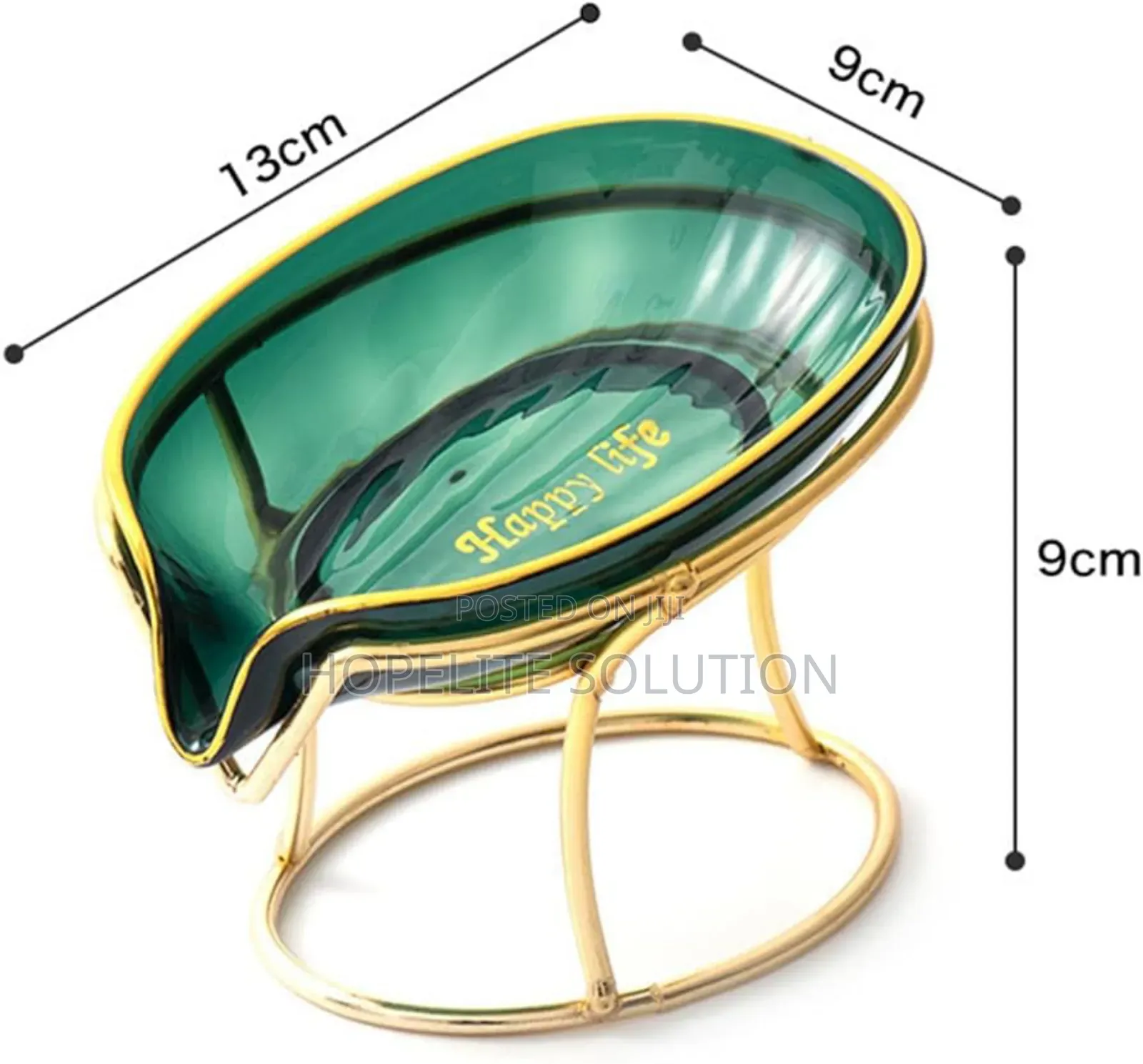 Slanted Self Draining Soap Dish