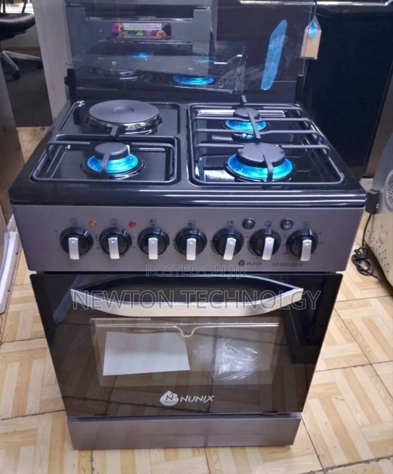 Nunix 3g+1e 60×60 Standing Cooker