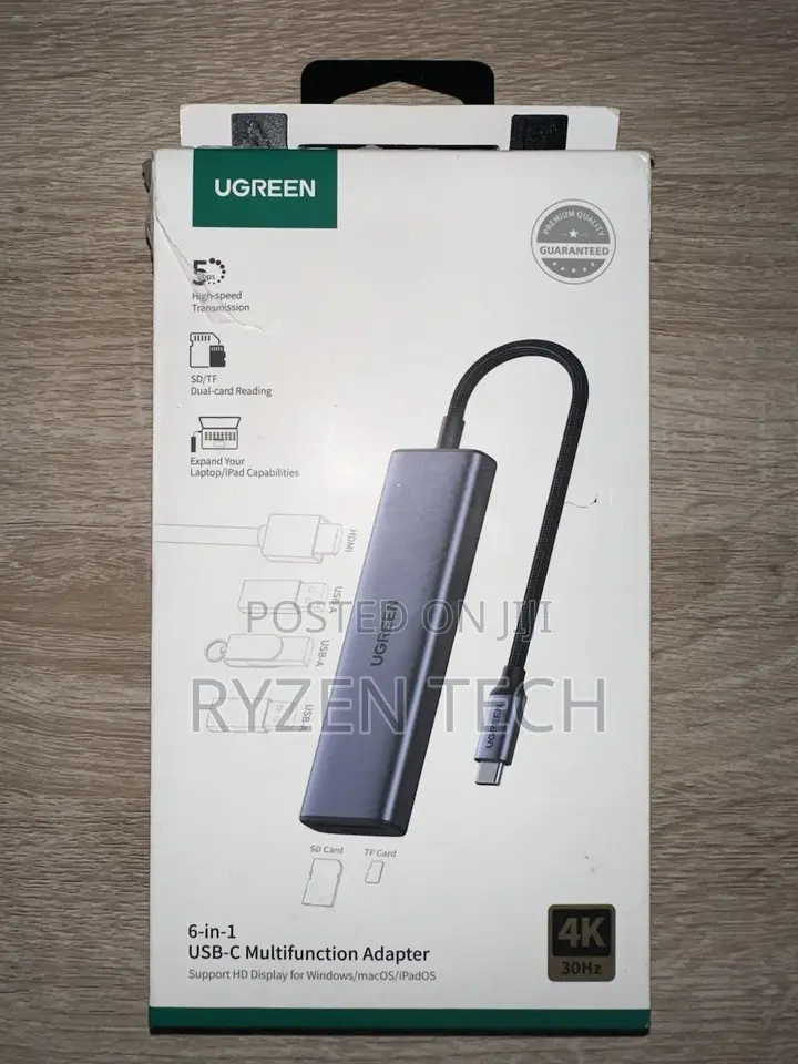 Ugreen 6-in-1 Usb-C Multifunction Adapter