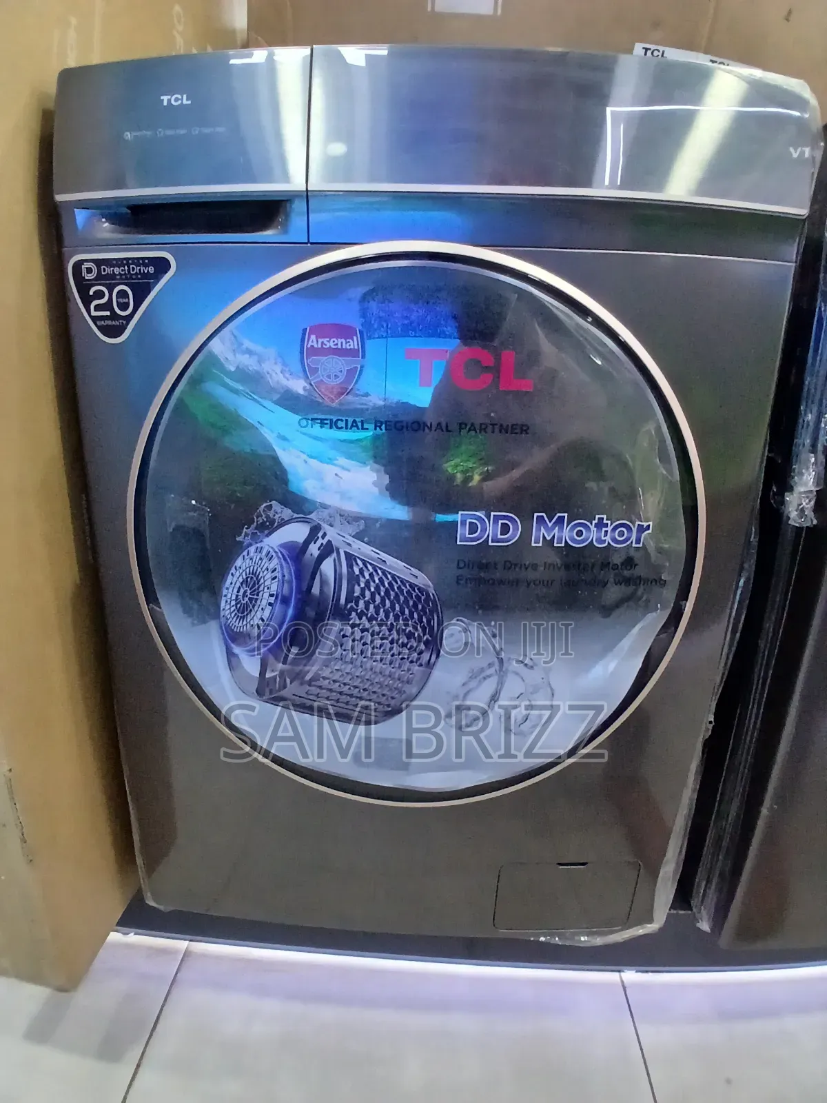 TCL Washing Machine 10kgs Wash and Spin
