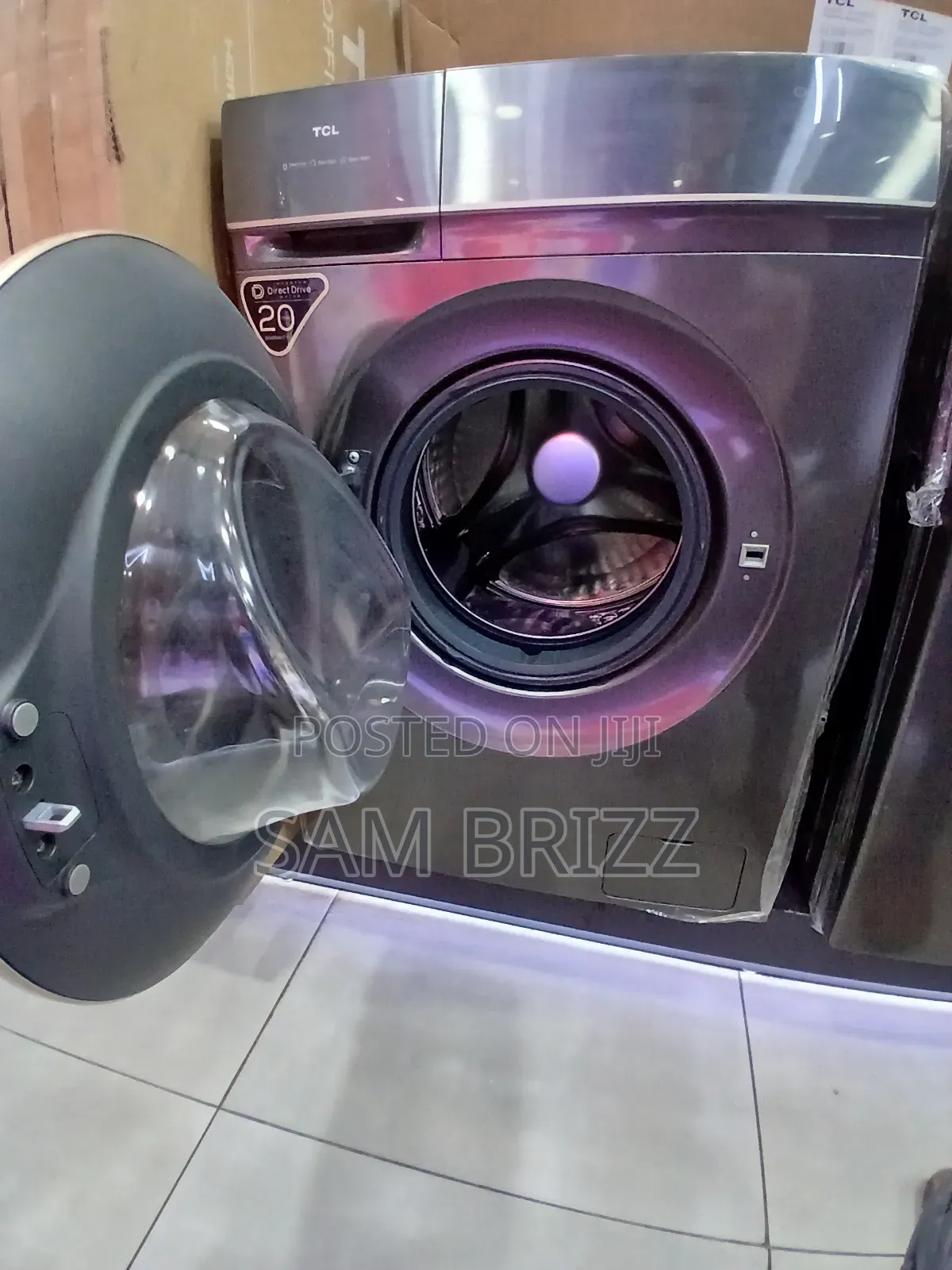 TCL Washing Machine 10kgs Wash and Spin