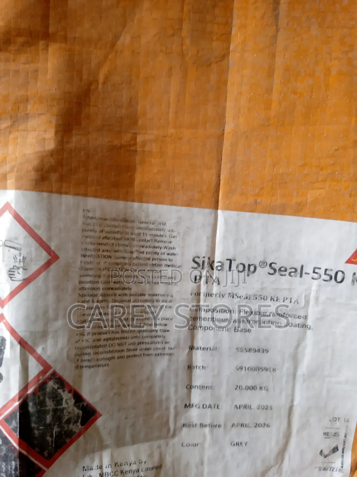 Sika Top 550 Ke( Formerly Master Seal 550ke)