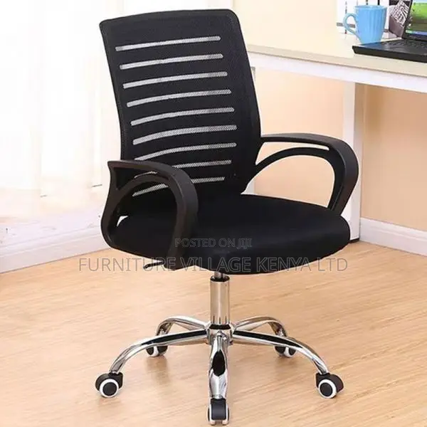 Office Chair: Breathable Strong Backrest Chair in Mesh