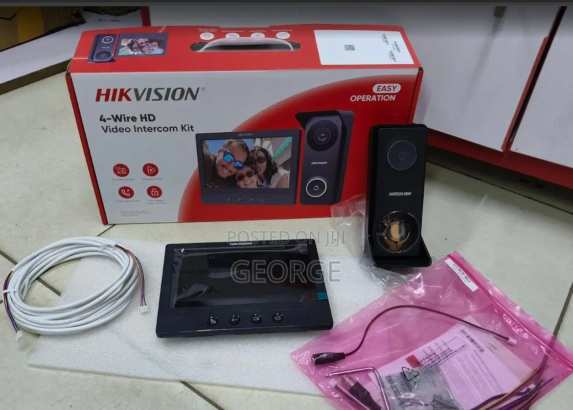 Affordable Hikvision Video Door Phone / Intercom Kit