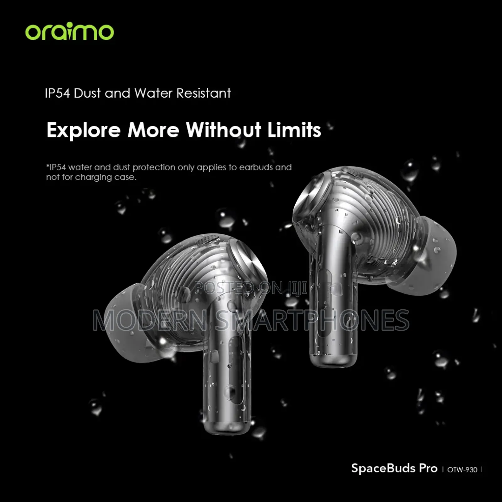 Oraimo Spacebuds Pro Hybrid Anc True Bluetooth Earbuds