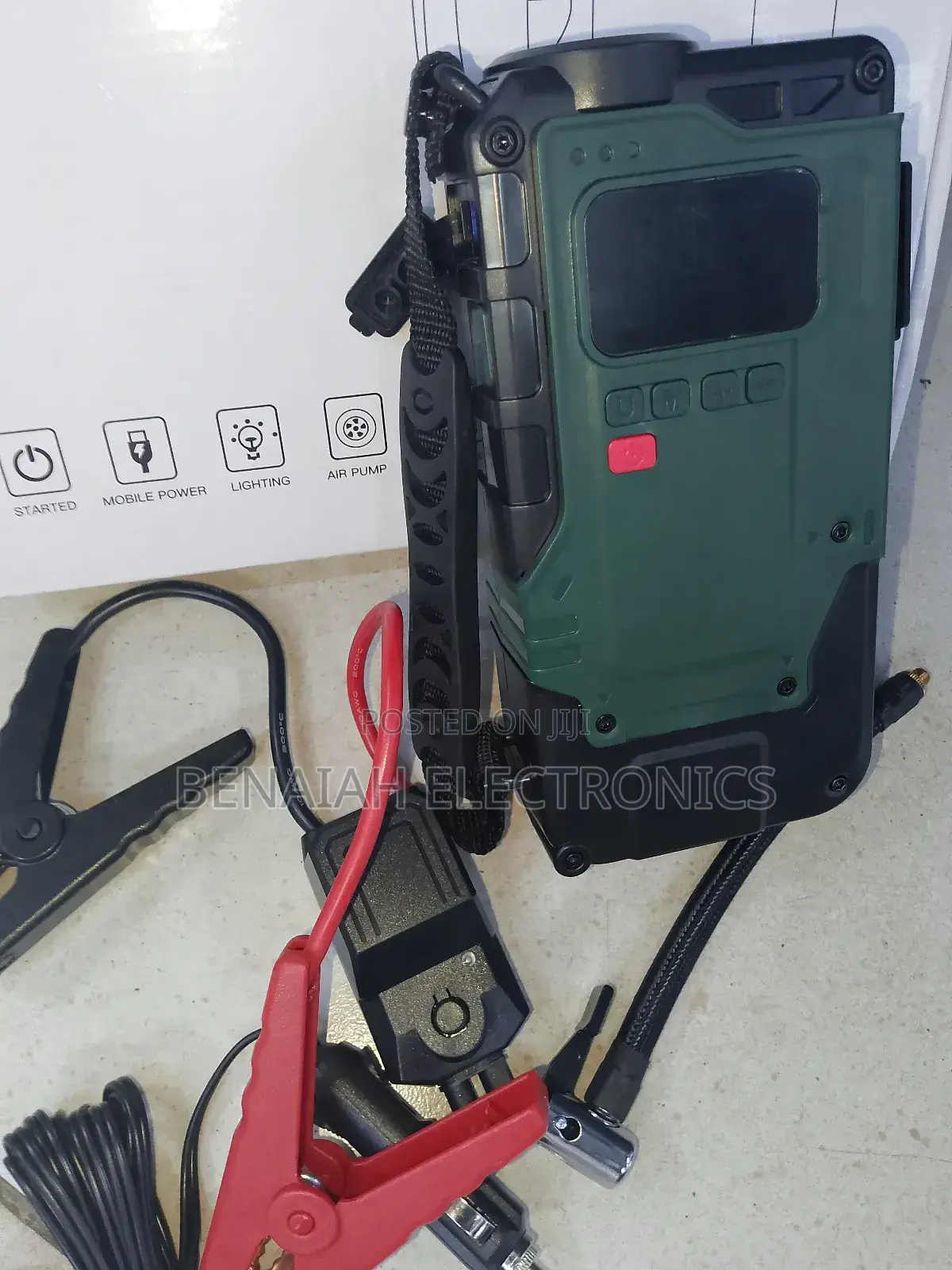Professional Car Jump Starter With Inbuilt Inflator.