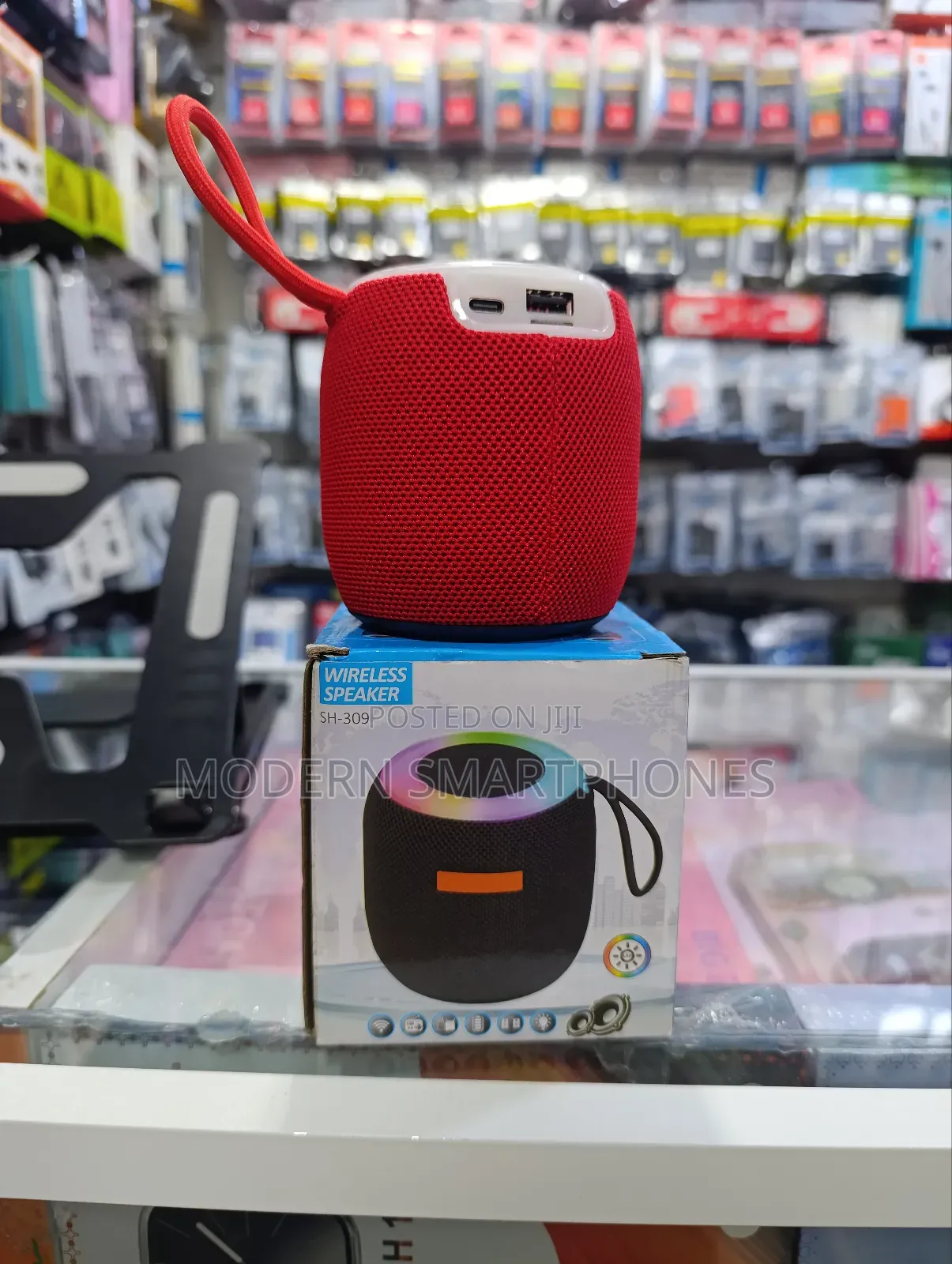 Sh-309 Mini Wireless Colorful RGB Light Bluetooth Speaker