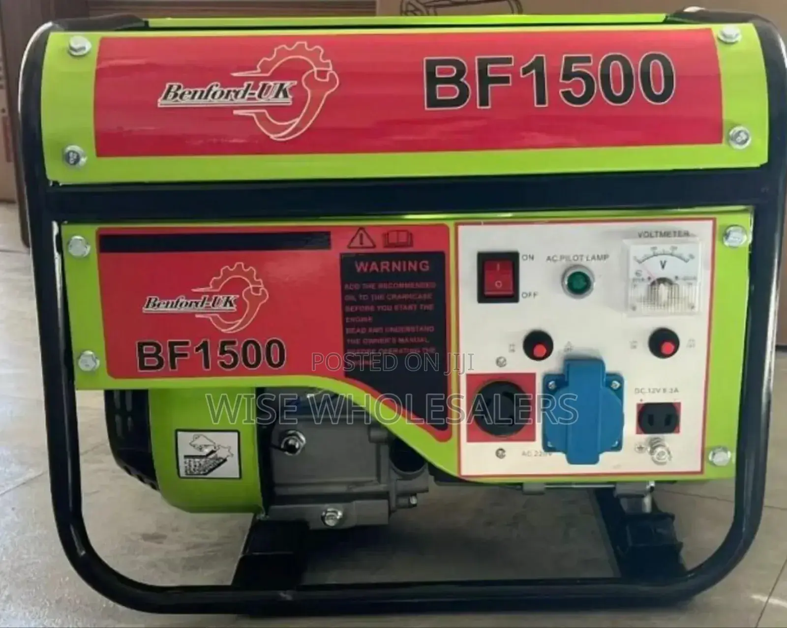 Benford Uk Generator Bf1500 1.2kva