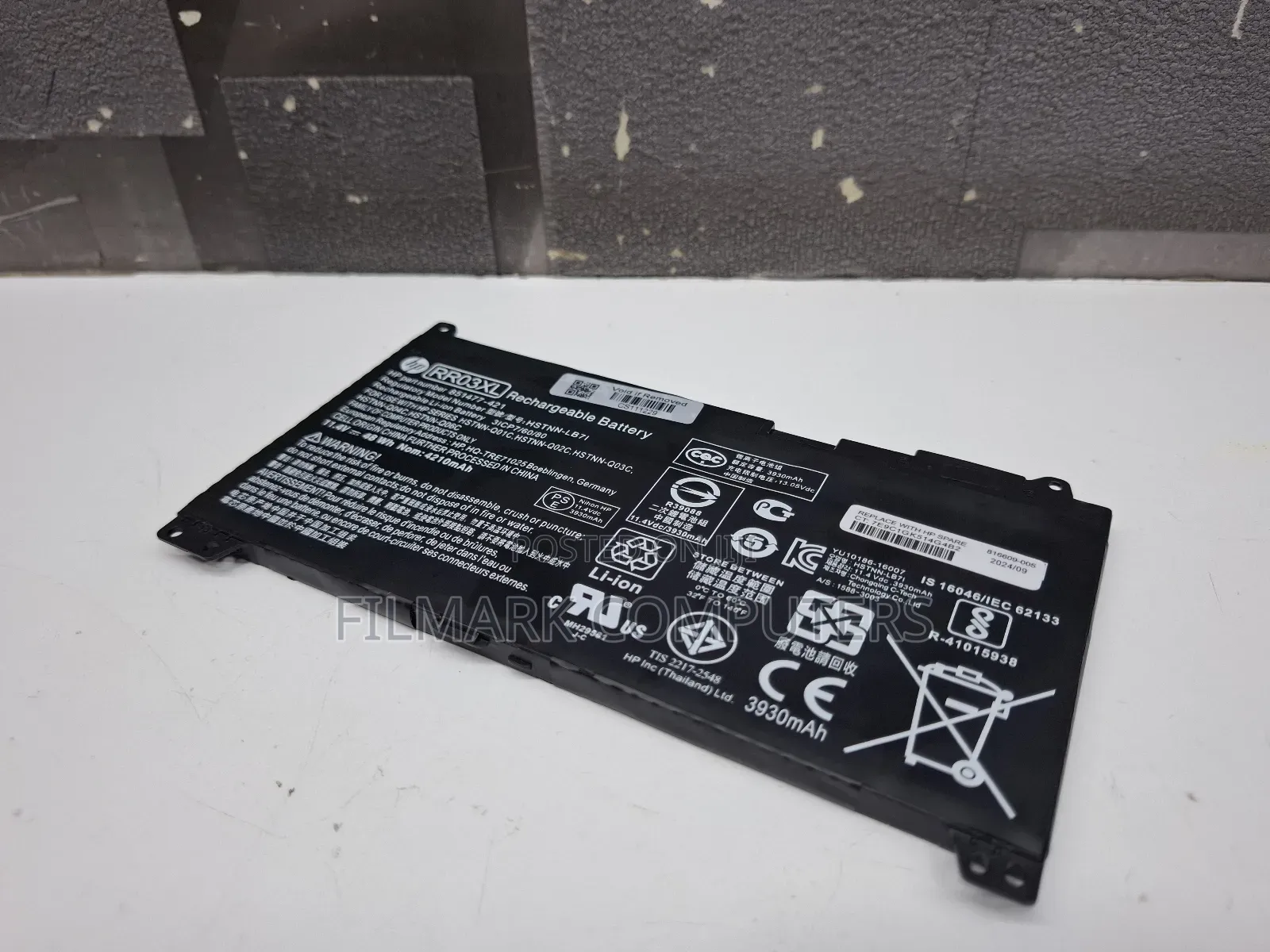 Genuine Rr03xl Battery For Hp Probook 430 440 450 470 G5