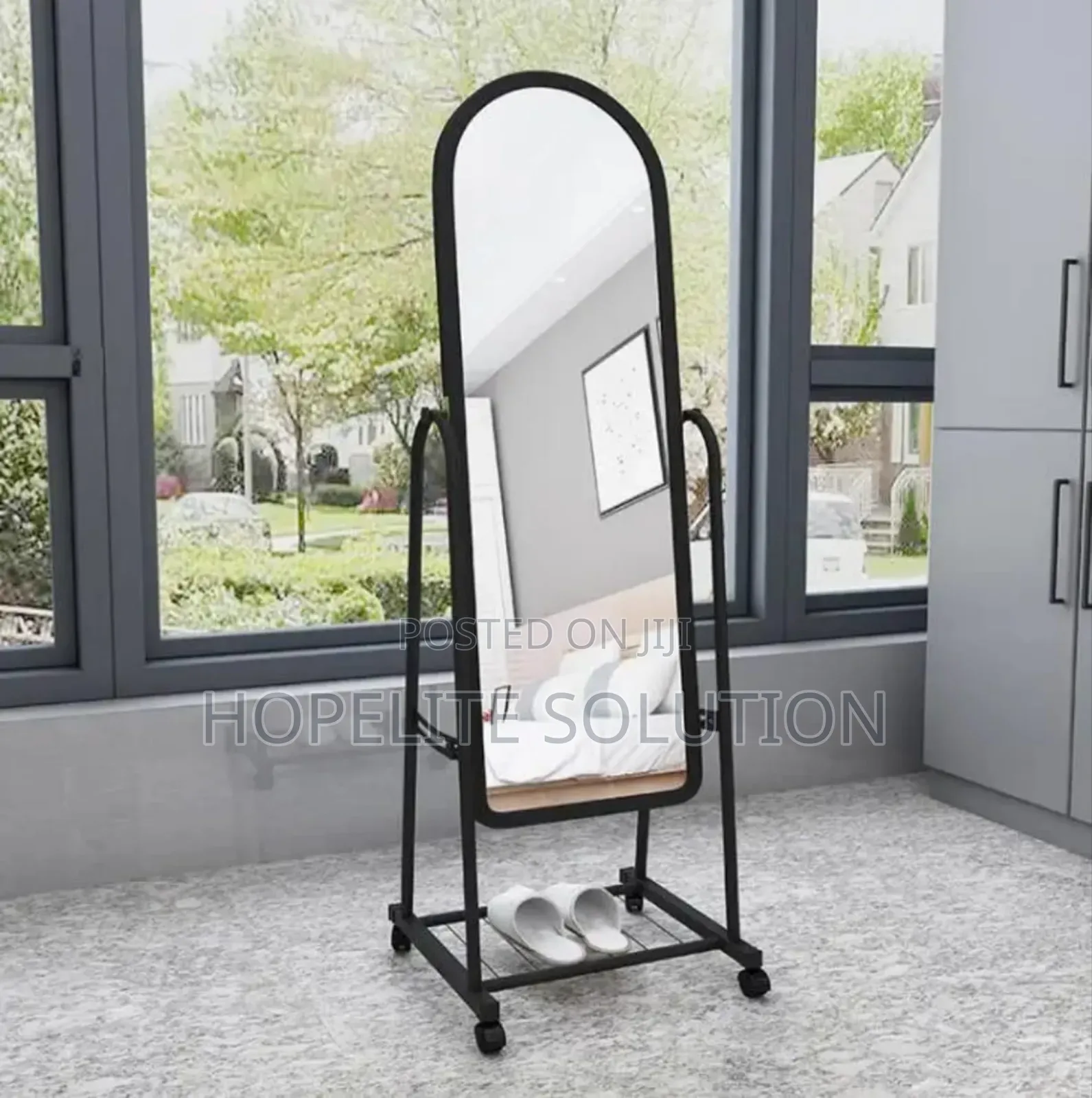 Dressing Mirror With Wheels