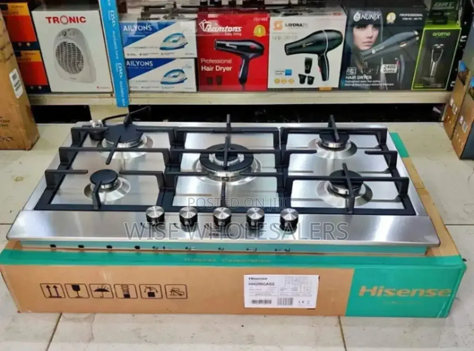 Hisense 90cm Built-in Gas Hob Hhu90gass