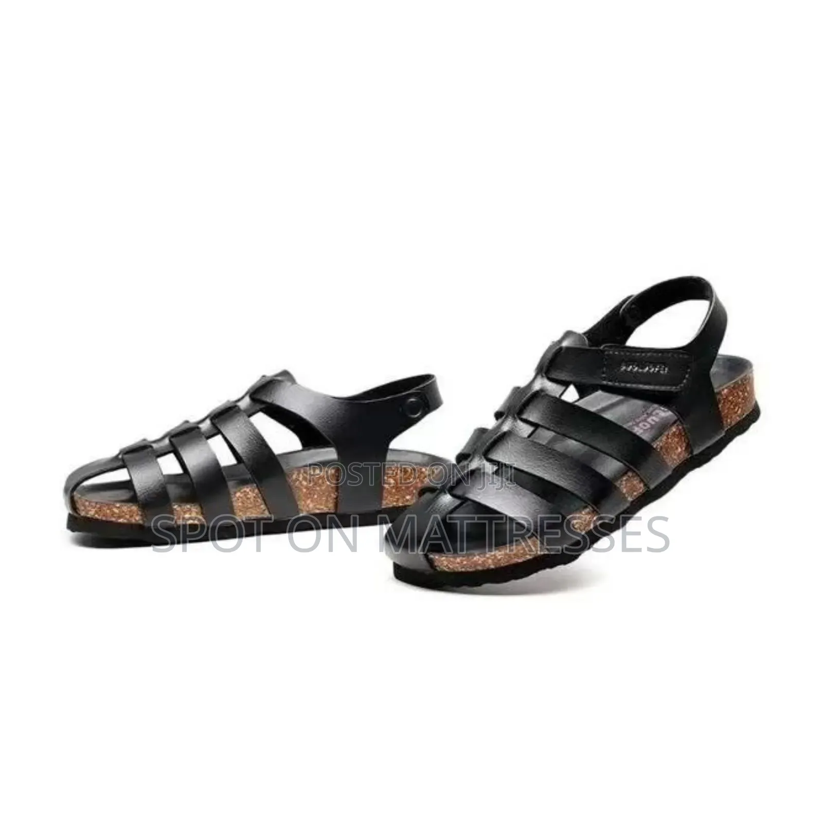 Men's Closed Toe Cork Sandals