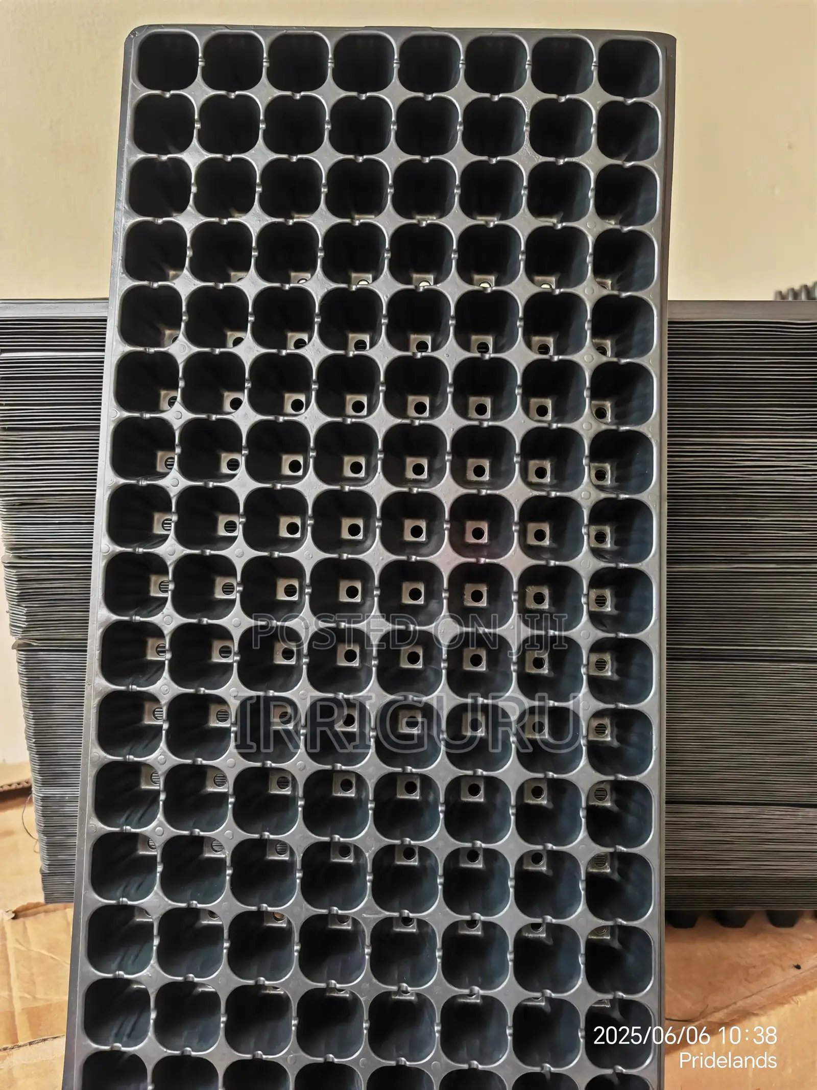 Nursery Tray With 128 Holes