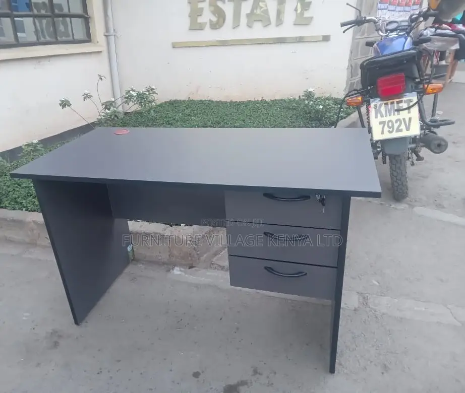 Office Desk:1200mm Home Made Solid Wood Office Desk