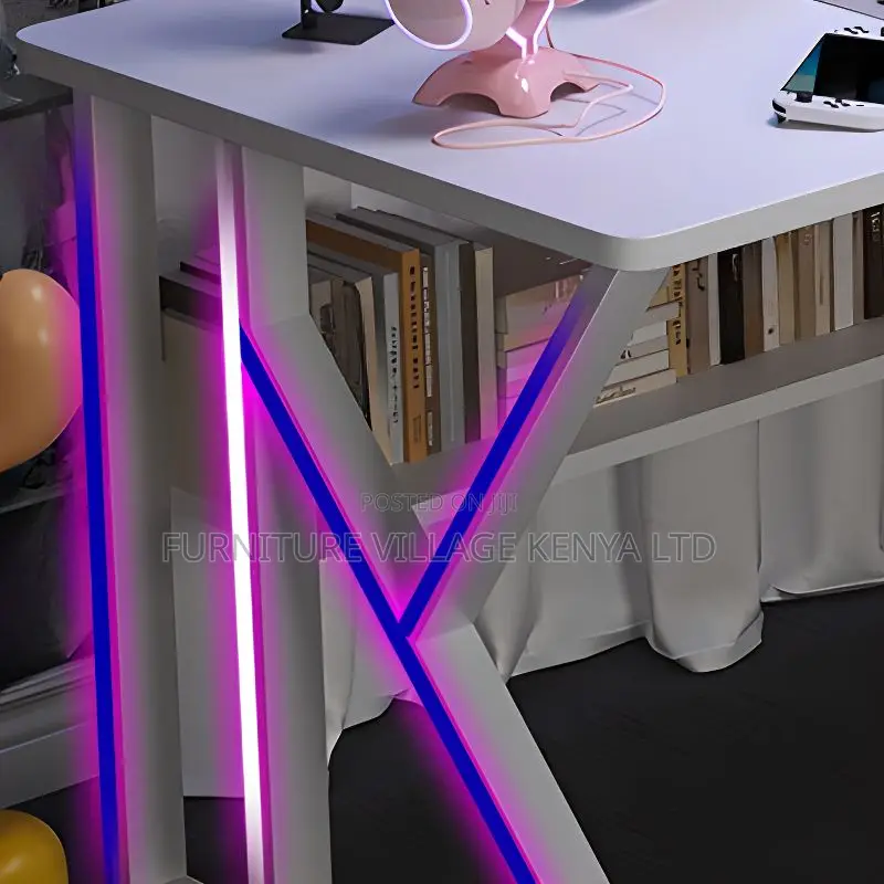 Office Desk:1.2 Meters Home Studying Desk-Steel Frame Base