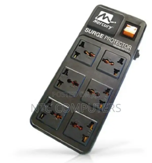 Mercury Surge Power Extansion Socket 6240u - Uk Power Cord,