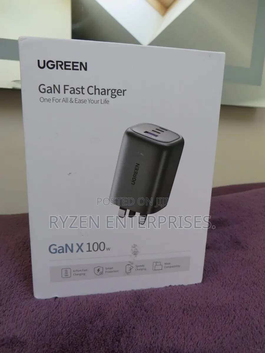 Ugreen Nexode Pro 100w 3-port Fast Charger +1.5m 100w Cable