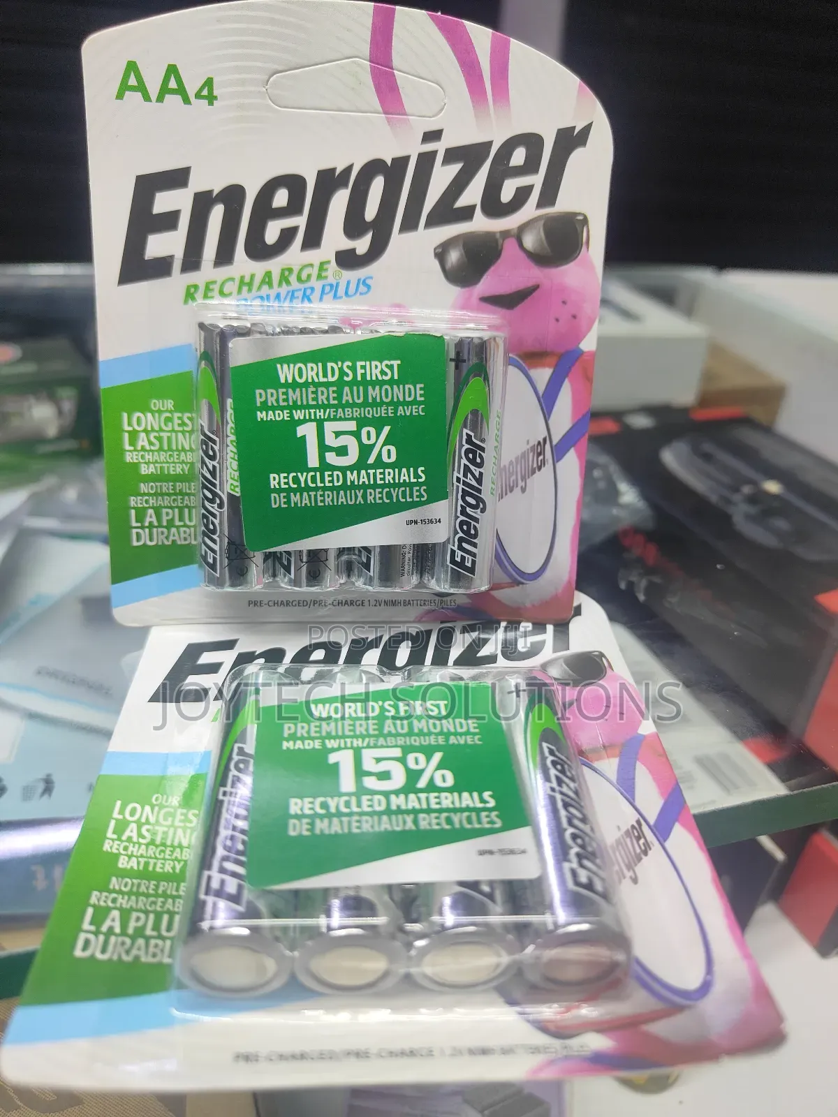 Aa4 Energizer Power Plus Batteries.