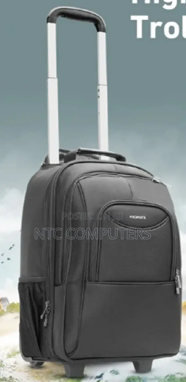 Promate Securestorage Trolley Bag for 16” Laptop With Mult