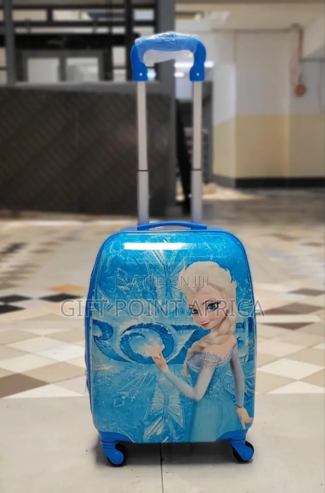 Blue Suitcase for Kids(Frozen)