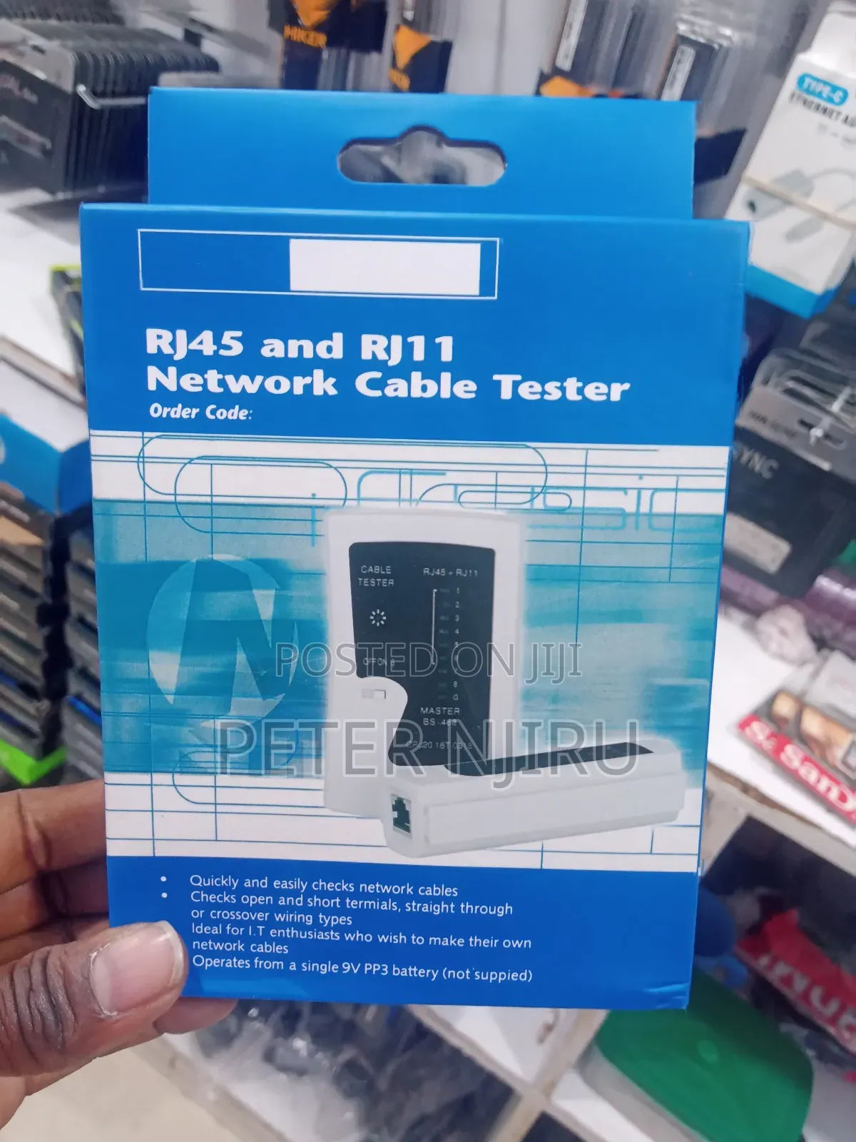 Rj45 And R J11 Network Cable Tester Available