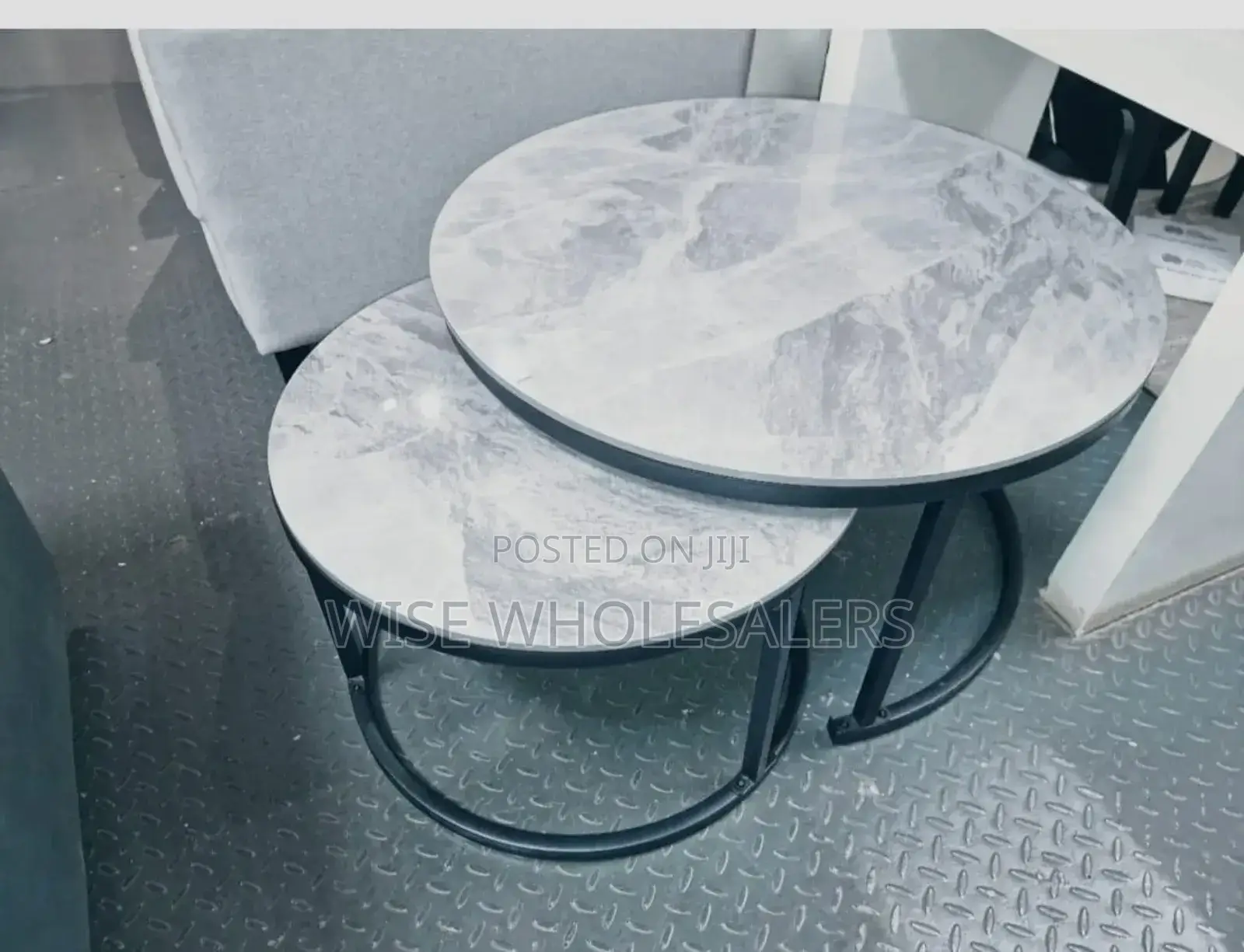 *Luxury Pure Marble Top Nesting Coffee Tables*