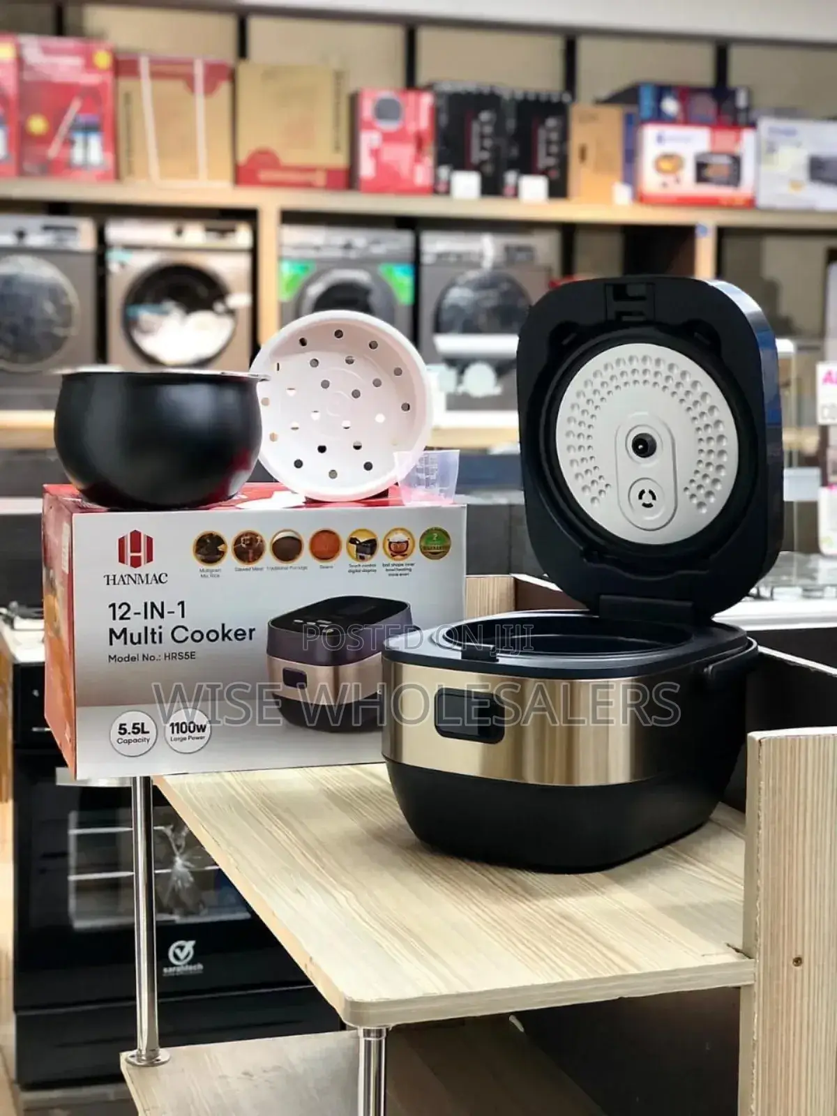 12 In 1 Hanmac Multi Cooker 5.5l