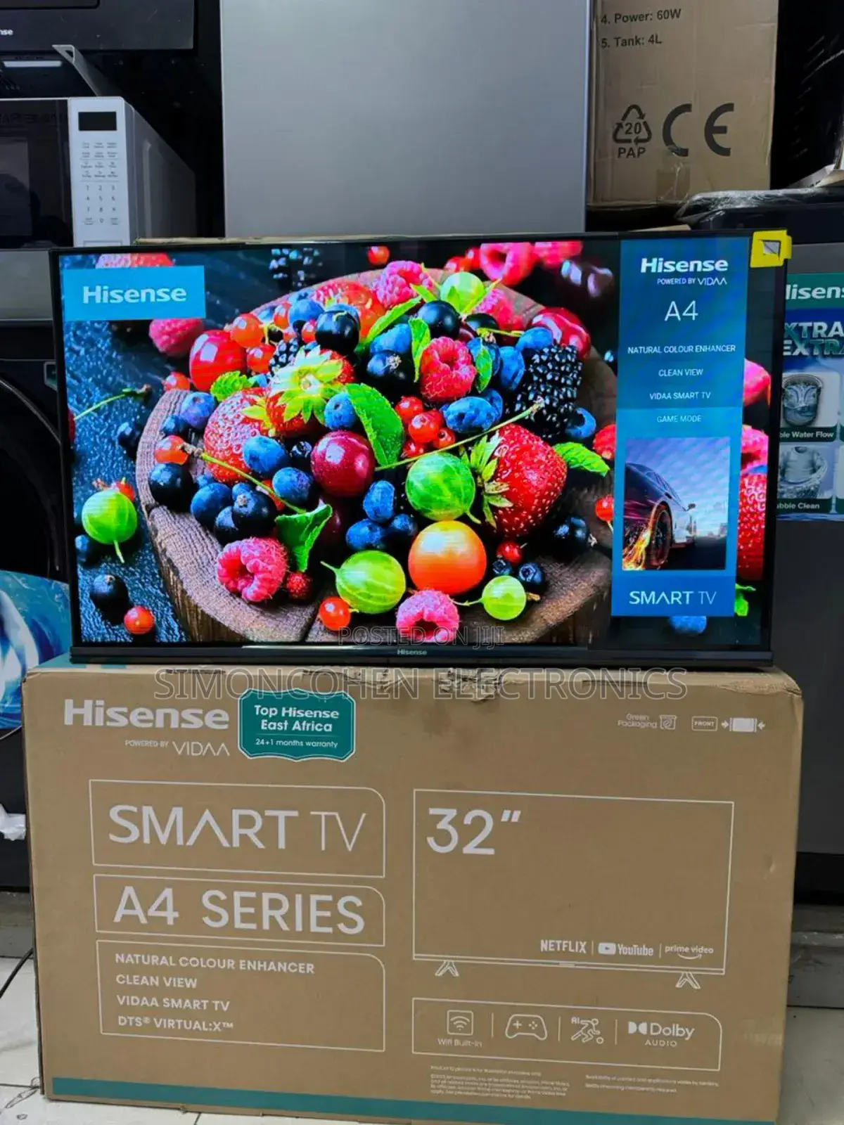 Hisense 32" Smart Frameless Tv