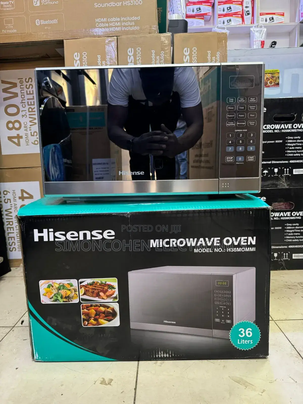 Hisense 36l Microwave