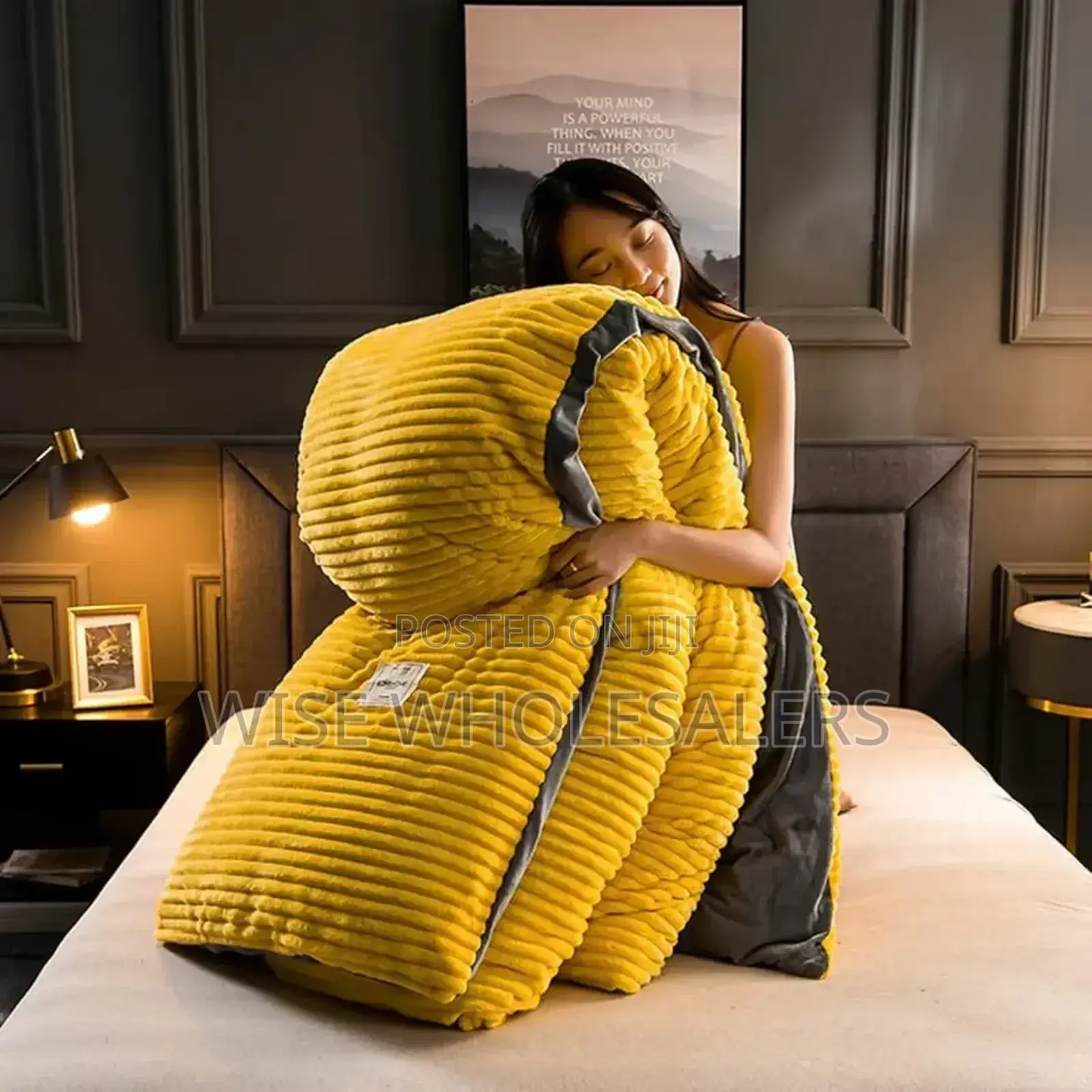 *Single Velvet Woollen Duvets*
Size: 6×6