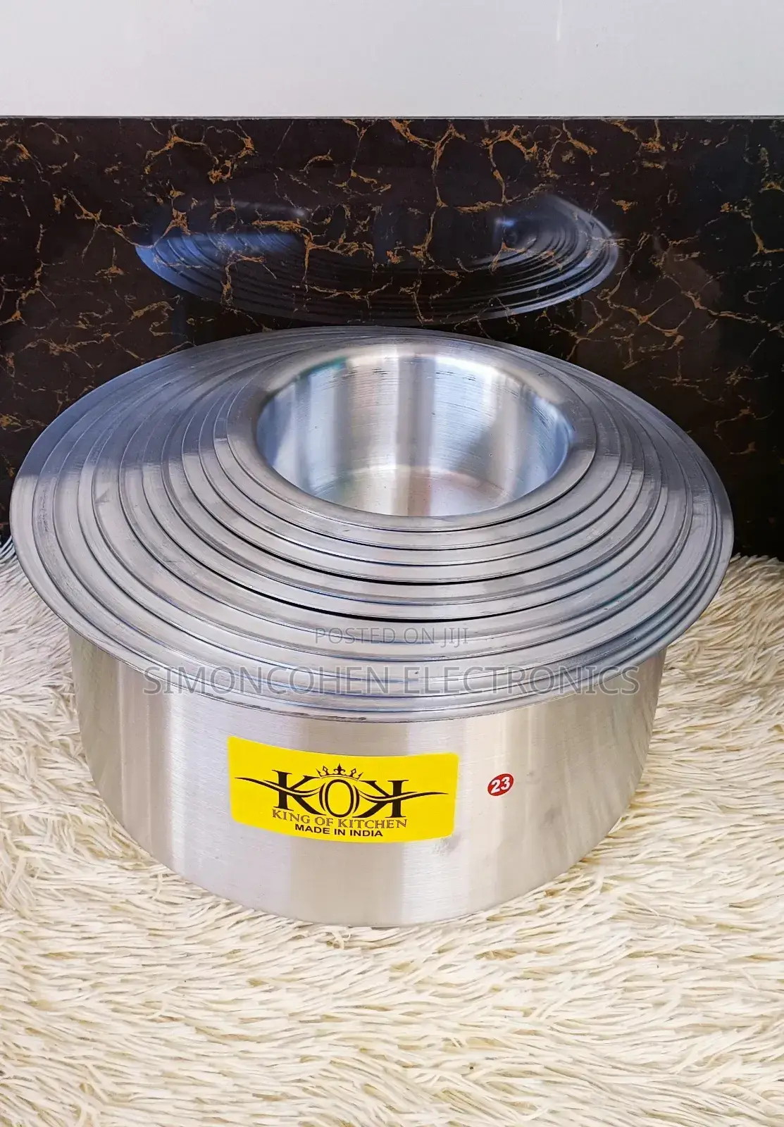 Kok Quality Aluminum Sufurias
