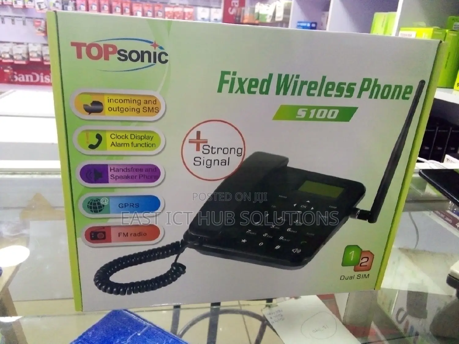 Topsonic Gsm Dual Desktop Phone